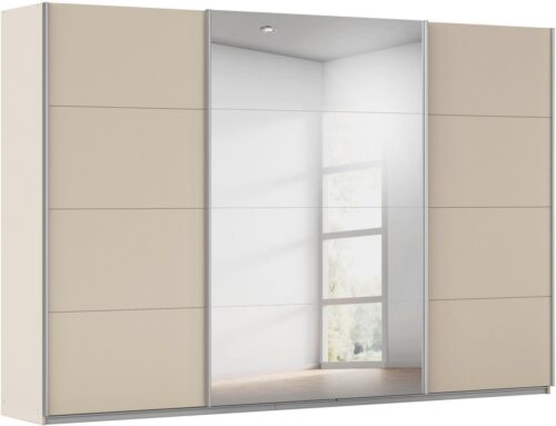 rauch Schwebetürenschrank Kleiderschrank Schrank Garderobe KOLUNA mit Spiegel (3 Ausstattungen BASIC/CLASSIC/PREMIUM (inkl. SOFT-CLOSE-FUNKTION) Breiten 203/271/315/360 cm Höhen 210/229 cm MADE IN GERMANY