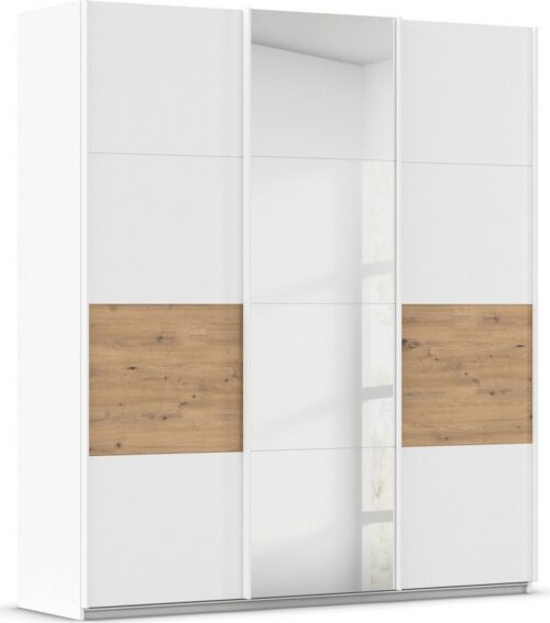 rauch Schwebetürenschrank Kleiderschrank Schrank Garderobe Ankleide Schlafzimmerschrank CORTONA (Breiten 203/271/315/360 cm, Höhen 210/229 cm) inkl. Inneneinteilung, 2 Stoffboxen extra Einlegeböden MADE IN GERMANY