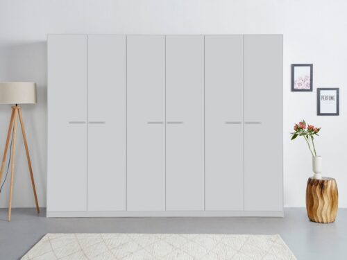 rauch Drehtürenschrank Kleiderschrank Schrank Garderobe TOPSELLER OTELI inkl. Inneneinteilung (erhältlich in Breiten 91-360 cm, ab Breite 136cm inkl. Innenschubladen) mit zusätzlichen Einlegeböden, optional mit Spiegel MADE IN GERMANY