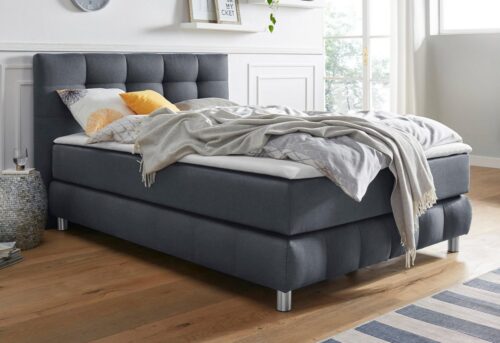 Home affaire Boxspringbett Salo, incl. Topper, 6 Breiten, 2 Härtegrade, TFK auch in Härtegrad 4