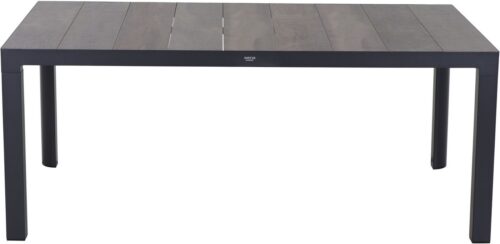 Siena Garden Gartentisch »Silva« 180x90cm Aluminiumgestell mit Keramikleisten