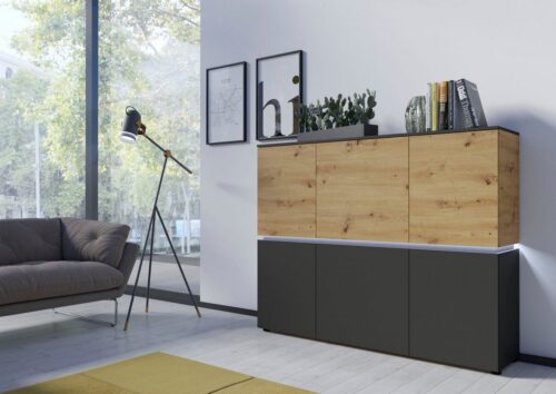 Home affaire Highboard Luci, Breite 165,5 cm