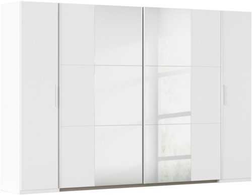rauch Schwebetürenschrank Kleiderschrank Drehtürenschrank Schrank Garderobe KRONACH TOPSELLER (in 3 Ausstattungen BASIC/CLASSIC/PREMIUM, Breiten 225/268/311/354 cm) Kombischrank optional mit 1 oder 2 Spiegel viele Böden MADE IN GERMANY