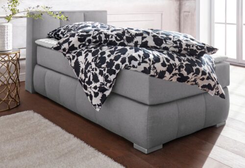 Home affaire Boxspringbett Chelles, inkl. Kaltschaumtopper, in 5 Breiten und 3 Matratzenarten