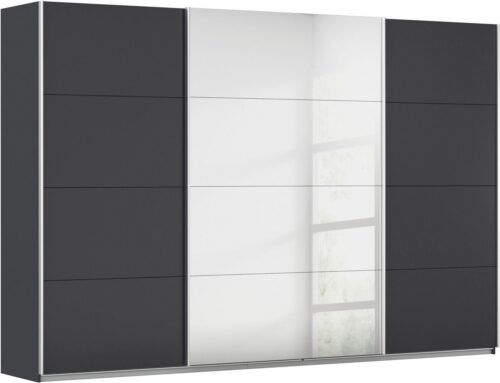 rauch Schwebetürenschrank Kleiderschrank Schrank Garderobe Schlafzimmerschrank CORTONA (erhältlich in Breite: 136/181/203/226/271/315/360 cm, Höhe: 210/229 cm) in 3 Ausstattungen BASIC/CLASSIC/PREMIUM (SOFT-CLOSE) MADE IN GERMANY
