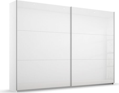 rauch Schwebetürenschrank AURELIO Kleiderschrank Garderobe TOPSELLER (3 Ausstattungen BASIC/CLASSIC/PREMIUM (inkl. SOFT-CLOSE-FUNKTION) 3 verschiedene Ausstattungsvarianten Griffe aus Metall MADE IN GERMANY