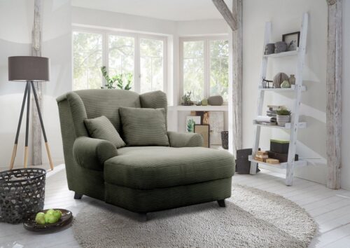 Home affaire XXL-Sessel Oase, B: 120 cm, Sitzhöhe: 50 cm - OTTO. Verlässliche Qualität., mit 2 Zierkissen & Massivholzfüße
