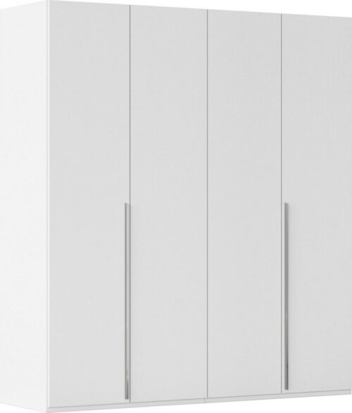 rauch Drehtürenschrank Kleiderschrank Schrank Garderobe Wäscheschrank BESTSELLER MONTCLAR (3 Ausstattungen BASIC/CLASSIC/PREMIUM (SOFT-CLOSE), Breiten 201-400 cm) Front in Glas/Hochglanz/Dekor/Grauspiegel in 5 Breiten MADE IN GERMANY