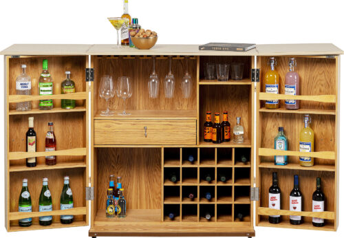 Barschrank Venezia Creme 100x114cm