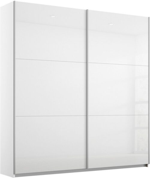 rauch Schwebetürenschrank AURELIO Kleiderschrank Garderobe TOPSELLER (3 Ausstattungen BASIC/CLASSIC/PREMIUM (inkl. SOFT-CLOSE-FUNKTION) 3 verschiedene Ausstattungsvarianten Griffe aus Metall MADE IN GERMANY