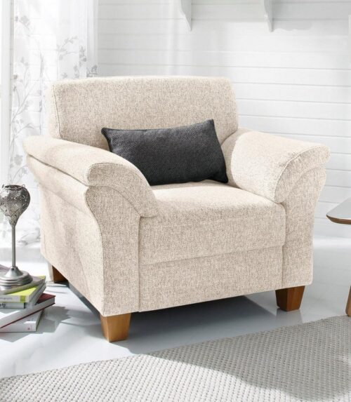 Home affaire Sessel Borkum, B: 101cm, mit Federkern