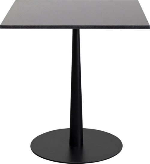 Bistrotisch Capri Schwarz 70x70cm
