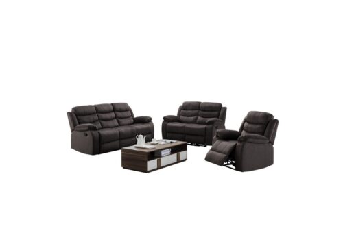 HTI-Living Polstergarnitur 3 Sitzer 2 Sitzer Sessel Kirwall, (Set, 1x Sofa, 1x Zweisitzer, 1x Sessel), Couch Sessel mit Fußstütze