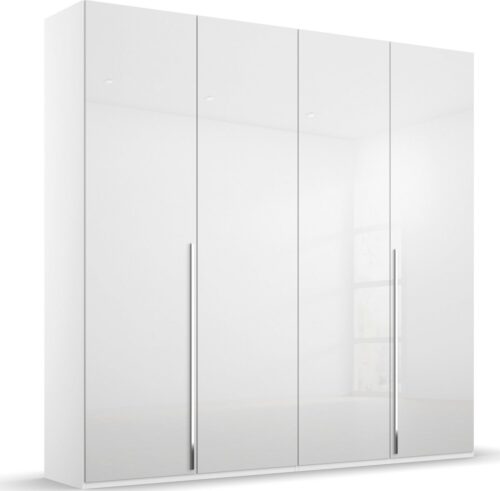 rauch Drehtürenschrank Kleiderschrank Schrank Garderobe Wäscheschrank BESTSELLER MONTCLAR (3 Ausstattungen BASIC/CLASSIC/PREMIUM (SOFT-CLOSE), Breiten 201-400 cm) Front in Glas/Hochglanz/Dekor/Grauspiegel in 5 Breiten MADE IN GERMANY