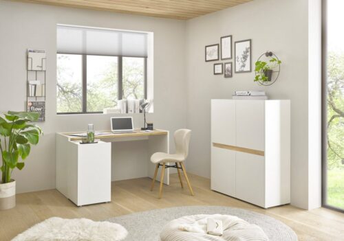 Home affaire Büromöbel-Set CiTY/GiRON, (Set, 3-tlg)