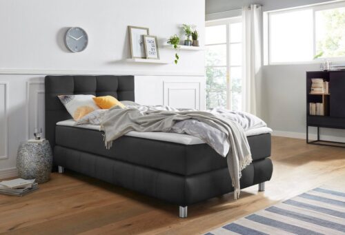 Home affaire Boxspringbett Salo, incl. Topper, 6 Breiten, 2 Härtegrade, TFK auch in Härtegrad 4