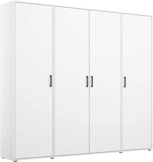 rauch Kleiderschrank VOYAGER Garderobe Wäscheschrank TOPSELLER Schlafzimmer (in 3 verschiedenen Ausstattungen BASIC/CLASSIC/PREMIUM) mit 2 modernen Griffvarianten, viel Stauraum MADE IN GERMANY