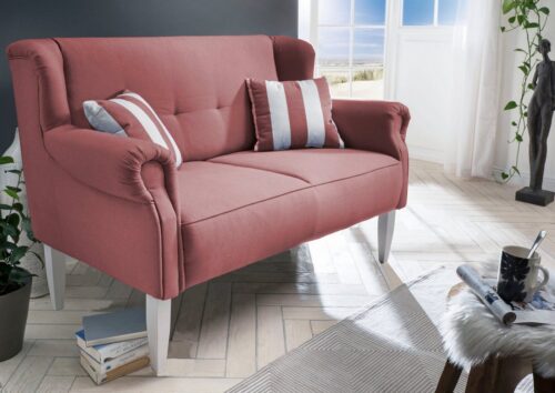 Home affaire Küchensofa Moro, inkl. 2 Stk. Zierkissen gestreift, verschiedenen Stoffe und Farben