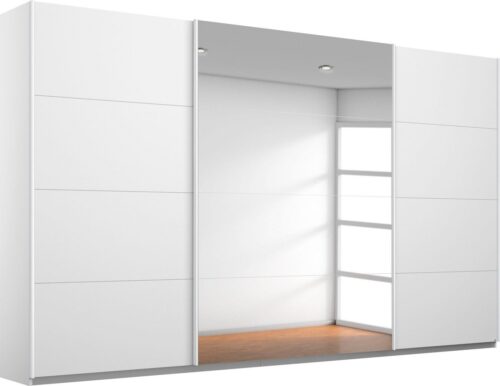 rauch Schwebetürenschrank Kleiderschrank Schrank Garderobe Wäscheschrank KEPAN inkl. Schubladen-Einsatz und extra Einlegeböden MADE IN GERMANY