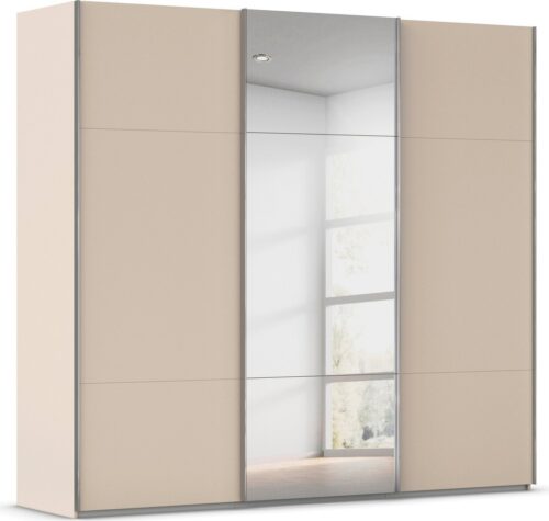 rauch Schwebetürenschrank Kleiderschrank Schrank Garderobe Schlafzimmerschrank CONTIDO (3 verschiedene Ausstattungen BASIC/CLASSIC/PREMIUM (inkl. SOFT-CLOSE) aus hochwertigem Material in 6 Breiten 2 Griff-Farben MADE IN GERMANY