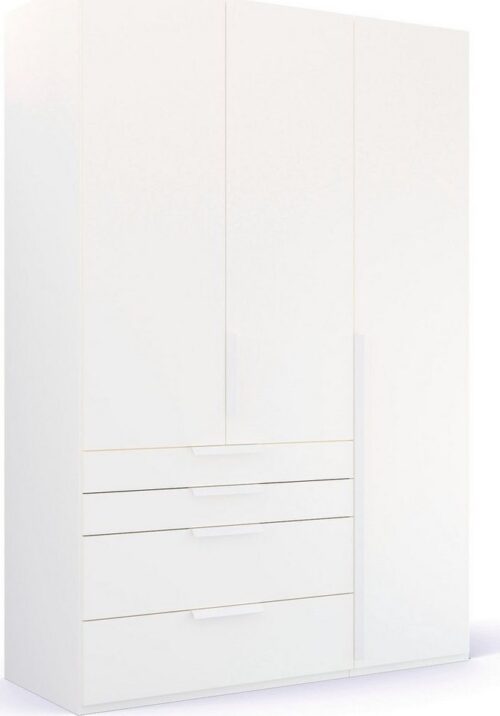 rauch Drehtürenschrank Kleiderschrank Schrank Garderobe Wäscheschrank PURISMA (in den Breiten 151/201/251/301 cm, inkl. SOFT-CLOSE-FUNKTION) mit Schubladen und umfangreichem Zubehör MADE IN GERMANY