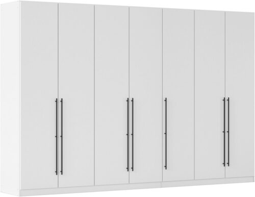 rauch Kleiderschrank Drehtürenschrank Schrank Garderobe Wäscheschrank Schlafzimmer AVOLA (3 verschiedene Ausstattungen BASIC/CLASSIC/PREMIUM (inkl. SOFT-CLOSE) mit hochwertigen Stangengriffen in Schwarz aus Metall MADE IN GERMANY