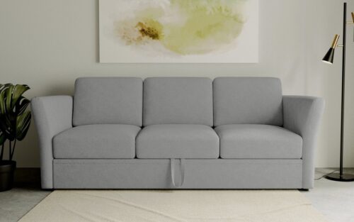 Home affaire 3-Sitzer Lavars Schlafsofa, mit Bettfunktion, in zwei verschiedenen Bezugsqualitäten