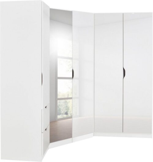 rauch Schrank-Set Freiham, (Set, 3-St), 3-teilig, schlichte Front mit ausgefrästen Eingriffen MADE IN GERMANY