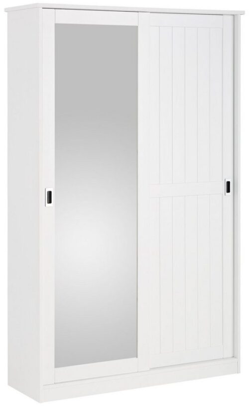 Home affaire Garderobenschrank Nekso mit Spiegel, Breite 114 cm, aus MDF oder Massivholz, FSC®