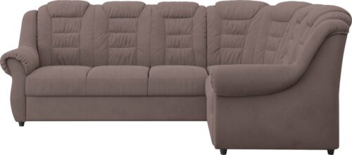 Home affaire Ecksofa Boston L-Form, mit hoher Rückenlehne, wahlweise mit Bettfunktion & Stauraum