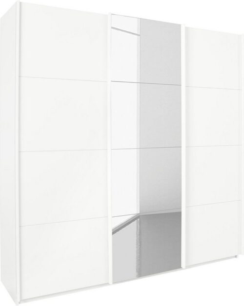rauch Schwebetürenschrank Kleiderschrank Schrank Garderobe Wäscheschrank KEPAN inkl. Schubladen-Einsatz und extra Einlegeböden MADE IN GERMANY