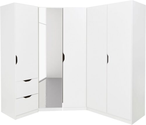 rauch Schrank-Set Freiham, (Set, 3-St), 3-teilig, schlichte Front mit ausgefrästen Eingriffen MADE IN GERMANY