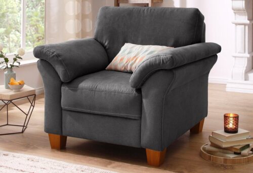 Home affaire Sessel Borkum, B: 101cm, mit Federkern