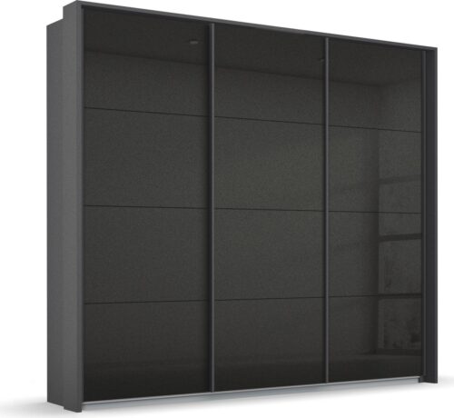 rauch Schwebetürenschrank Kleiderschrank Schrank Garderobe OTELI inkl. 3 Innenschubladen (Breiten 211/278/323/368 cm Höhen 214/233 cm) inkl. Passepartout optional mit Beleuchtung MADE IN GERMANY