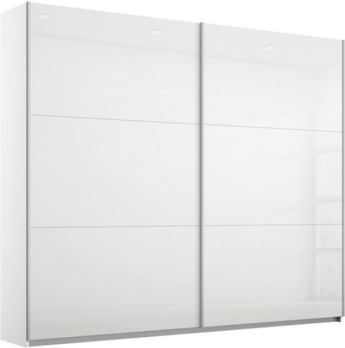 rauch Schwebetürenschrank AURELIO Kleiderschrank Garderobe TOPSELLER (3 Ausstattungen BASIC/CLASSIC/PREMIUM (inkl. SOFT-CLOSE-FUNKTION) 3 verschiedene Ausstattungsvarianten Griffe aus Metall MADE IN GERMANY