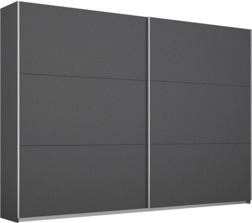 rauch Schwebetürenschrank AURELIO Kleiderschrank Garderobe TOPSELLER (3 Ausstattungen BASIC/CLASSIC/PREMIUM (inkl. SOFT-CLOSE-FUNKTION) 3 verschiedene Ausstattungsvarianten Griffe aus Metall MADE IN GERMANY
