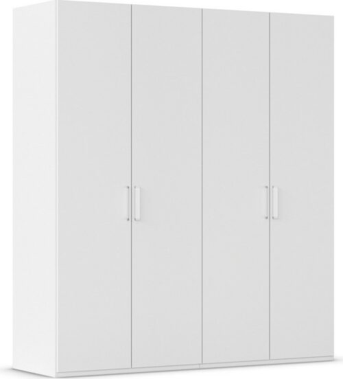 rauch Drehtürenschrank Kleiderschrank Schrank Garderobe Schlafzimmerschrank EVELYN (in 2 Höhen 197 oder 210 cm erhältlich, inkl. SOFT-CLOSE-FUNKTION) in elegantem Stil, viel Stauraum 4 Breiten und 2 Höhen MADE IN GERMANY