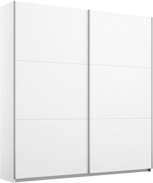 rauch Schwebetürenschrank AURELIO Kleiderschrank Garderobe TOPSELLER (3 Ausstattungen BASIC/CLASSIC/PREMIUM (inkl. SOFT-CLOSE-FUNKTION) 3 verschiedene Ausstattungsvarianten Griffe aus Metall MADE IN GERMANY