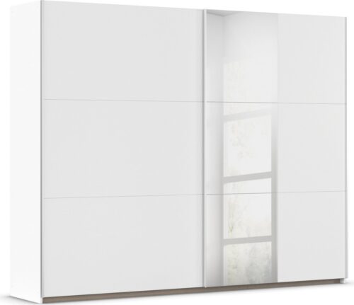 rauch Schwebetürenschrank Kleiderschrank Schrank Garderobe TOPSELLER AURELIO (3 Ausstattungen BASIC/CLASSIC/PREMIUM (inkl. SOFT-CLOSE-FUNKTION) zeitloses Design, viele Farben, Breiten 175/218/261 cm MADE IN GERMANY