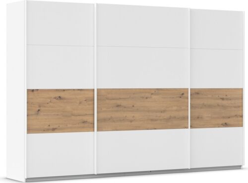 rauch Schwebetürenschrank Kleiderschrank Schrank Garderobe Ankleide Schlafzimmerschrank CORTONA (Breiten 203/271/315/360 cm, Höhen 210/229 cm) inkl. Inneneinteilung, 2 Stoffboxen extra Einlegeböden MADE IN GERMANY
