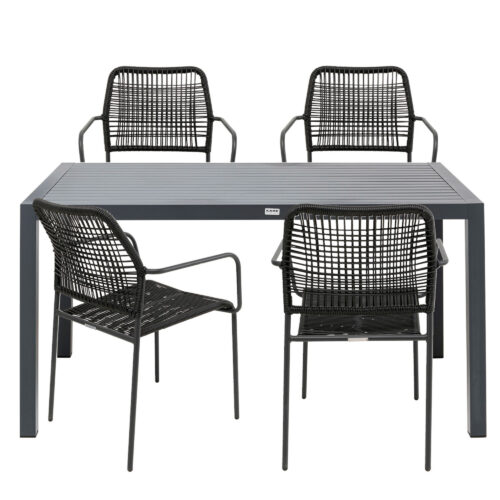 Gartenset Madagaskar Schwarz 5/Set