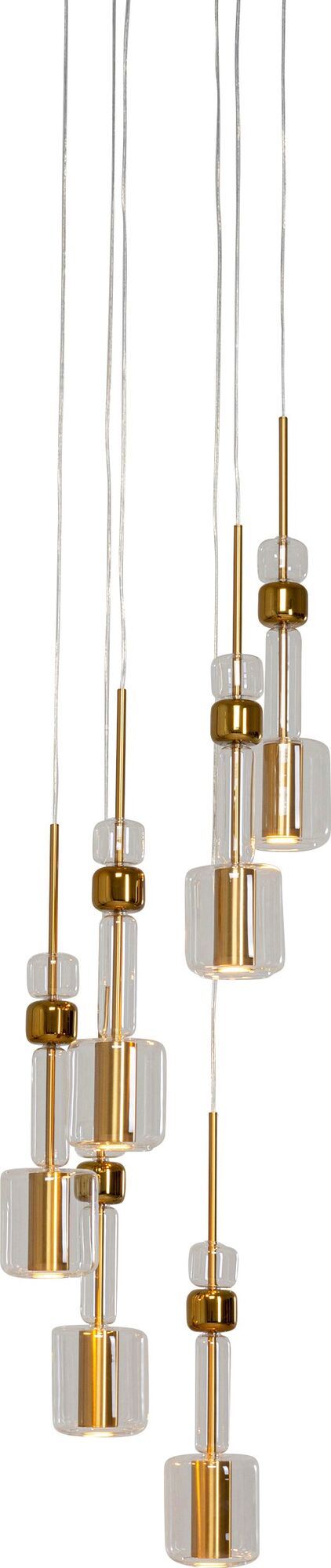 Hängeleuchte Candy Bar Gold Ø44cm
