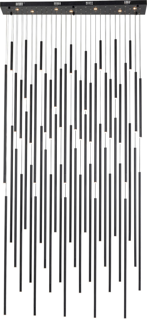 Hängeleuchte Living Vegas Deluxe Schwarz Matt LED