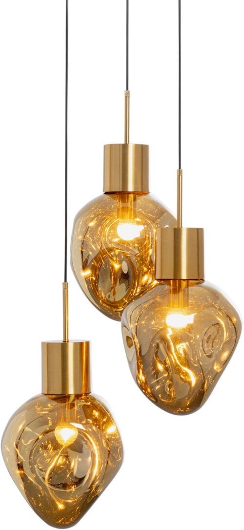 Hängeleuchte Supernova Amber Tre Ø45cm