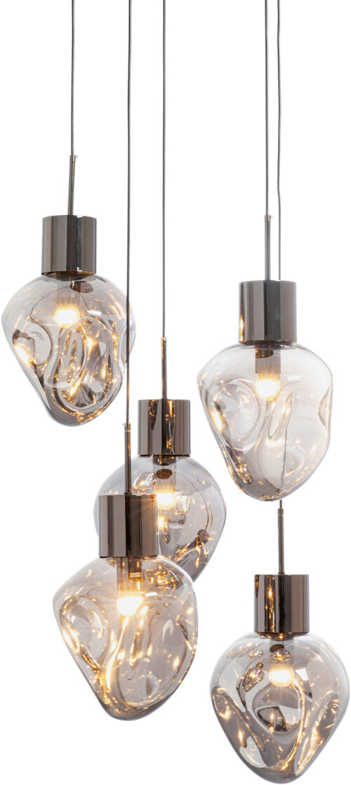 Hängeleuchte Supernova Smoky Cinque Ø50cm