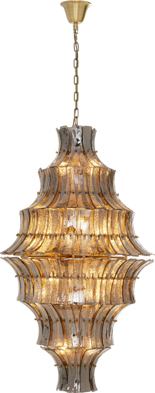 Hängeleuchte Venezia Double Smoke Ø71cm