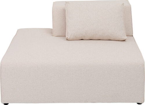 Infinity Ottomane Semi Elements Creme Links 120cm