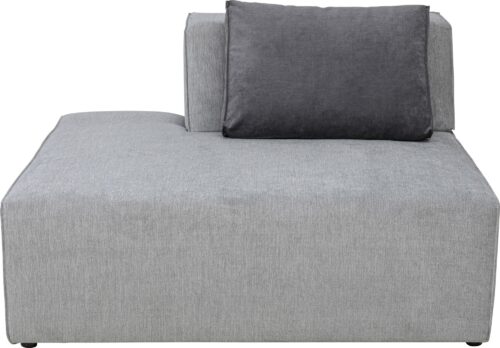 Infinity Ottomane Semi Elements Grau Links