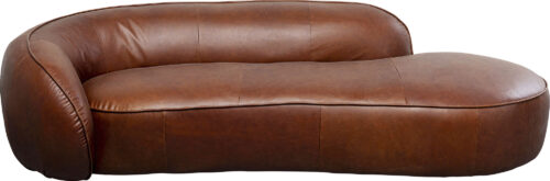 Recamiere Wonder Leder Braun 252cm