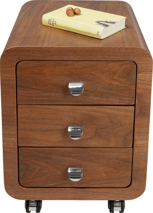 Rollcontainer Club Walnut